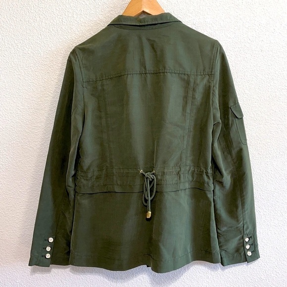 NWT Daughters of the Liberation Woman Green Jacket Size 10 - Picture 2 of 10
